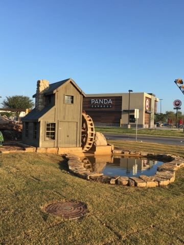 Water Mill and Pond from the SE