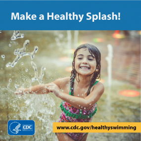 Make a Healthy Splash Button