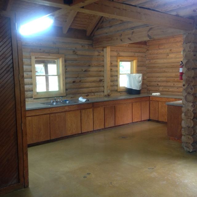 Log Cabin Kitchenette