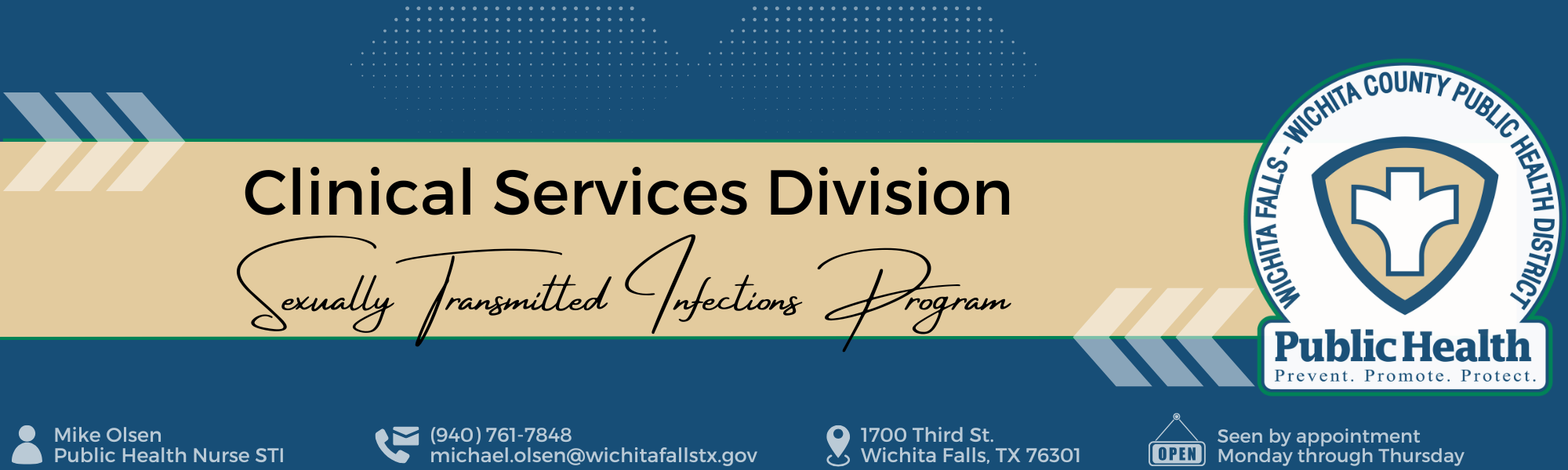 Clinical Services Banners