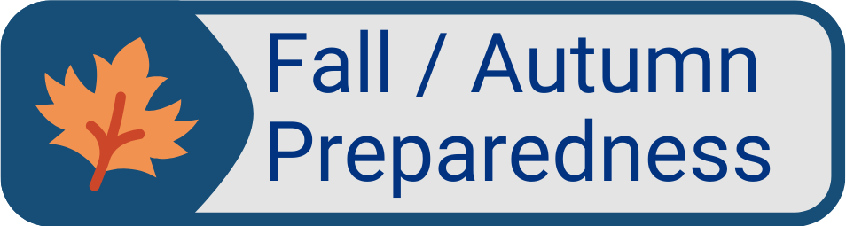 Button Fall Autumn Preparedness