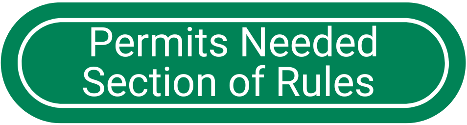 Button Permits Needed Section of Rules